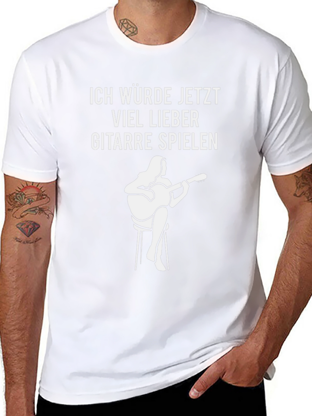 Guitar Player T-Shirt - Musician Graphic Tee