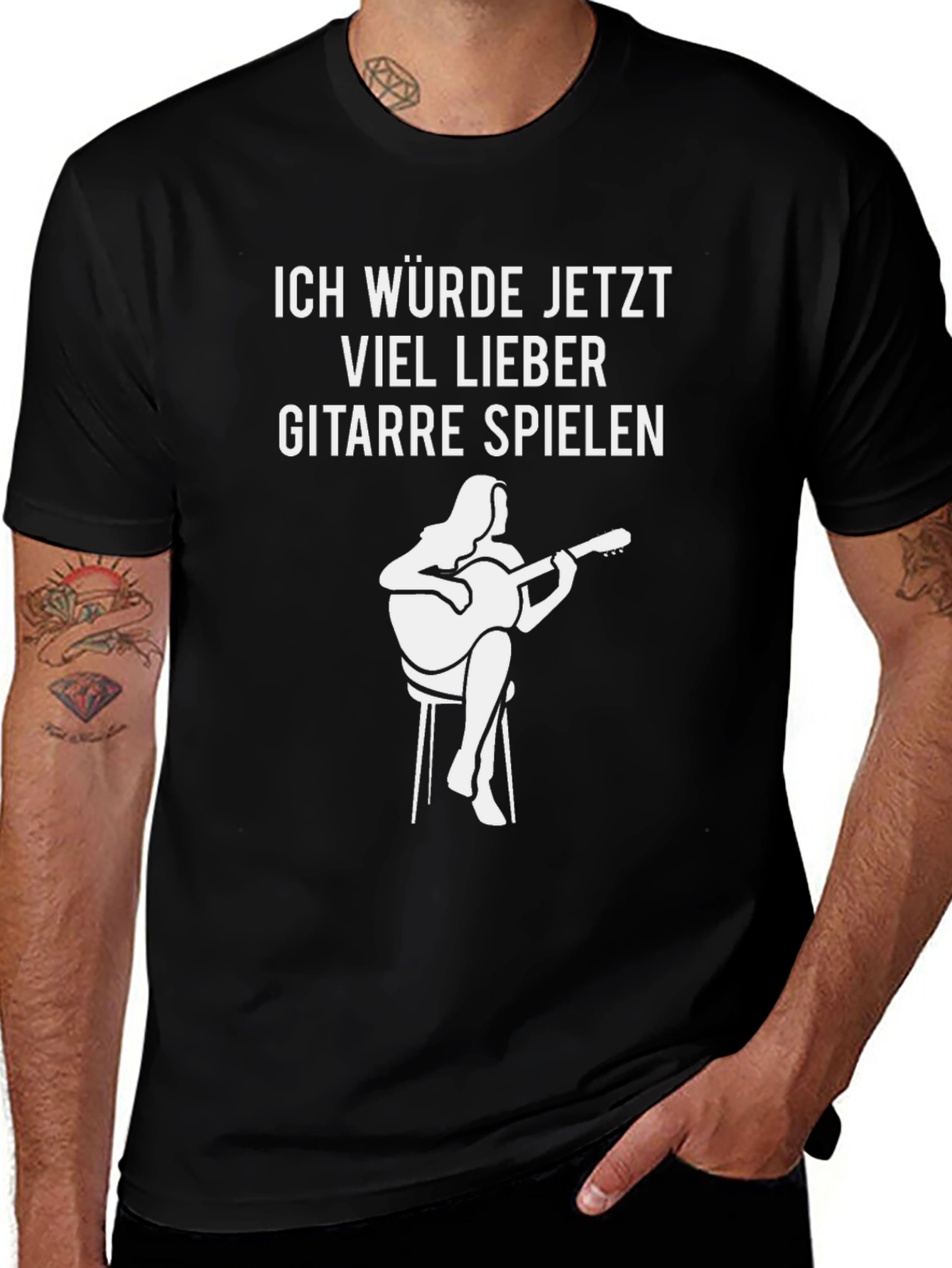 Guitar Player T-Shirt - Musician Graphic Tee