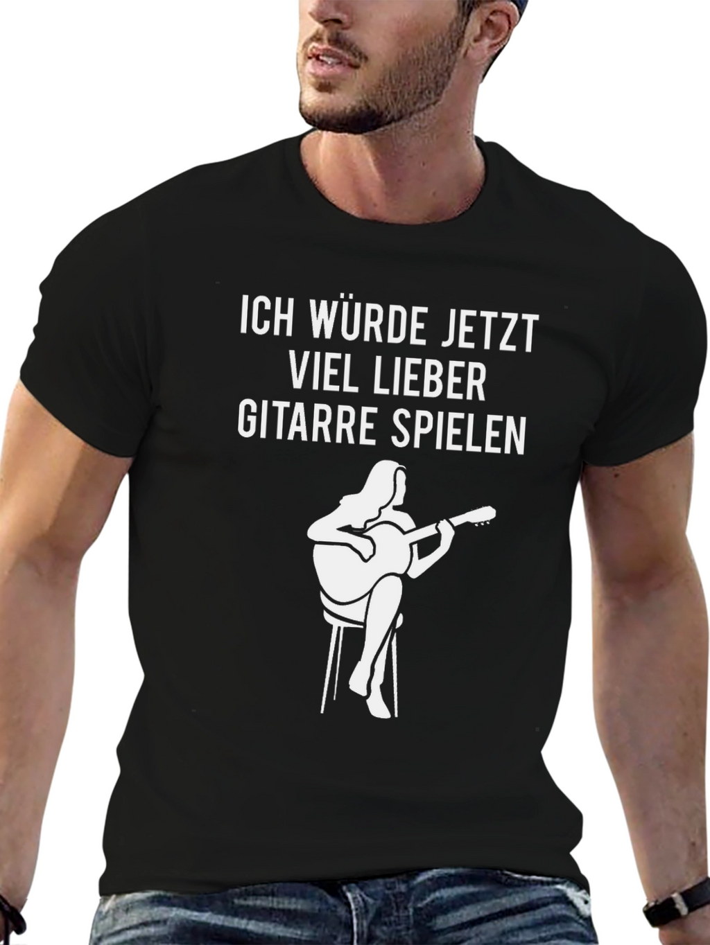 Guitar Player T-Shirt - Musician Graphic Tee