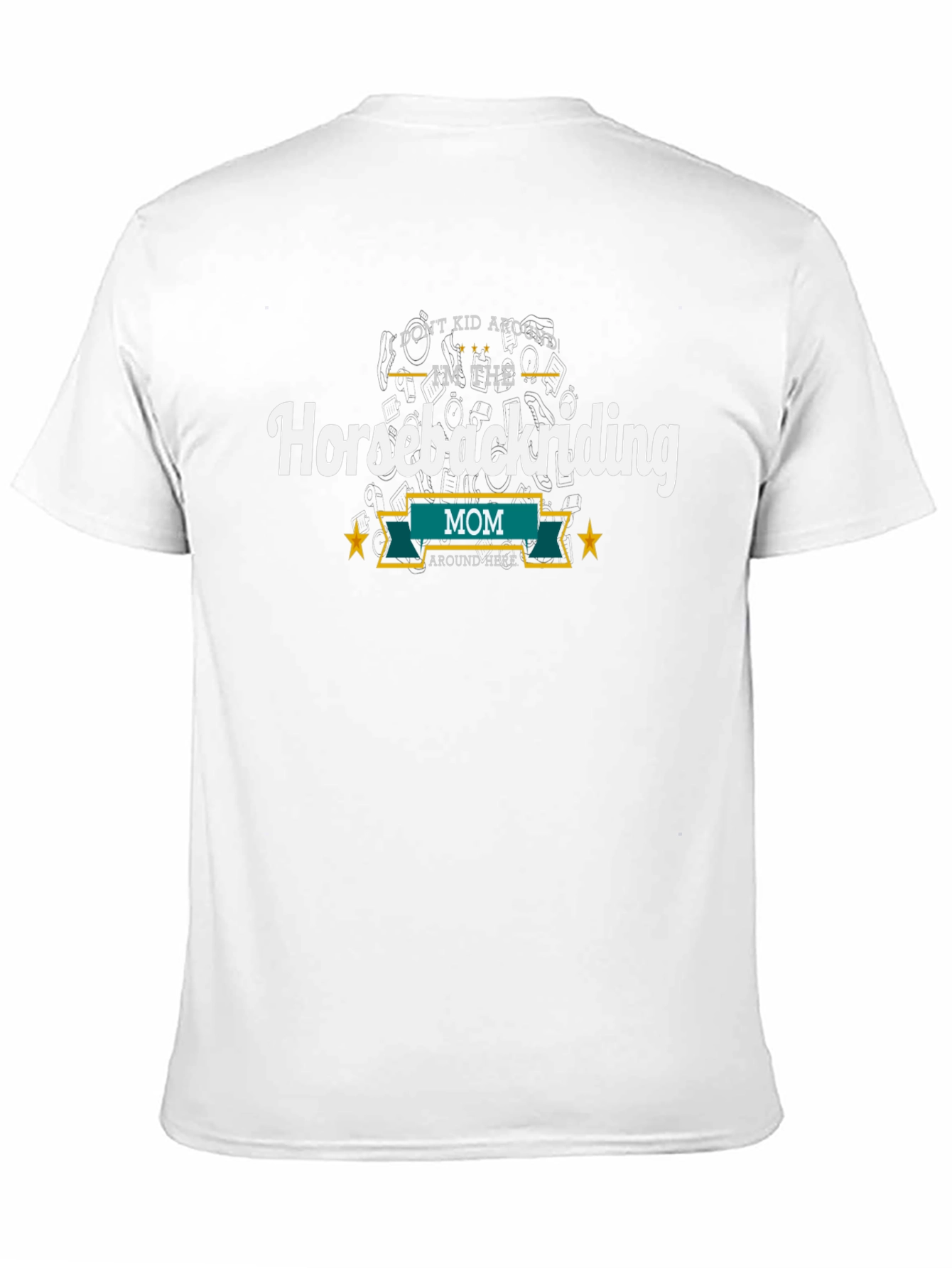 Horseback Riding Mom T-Shirt Funny Graphic Tee