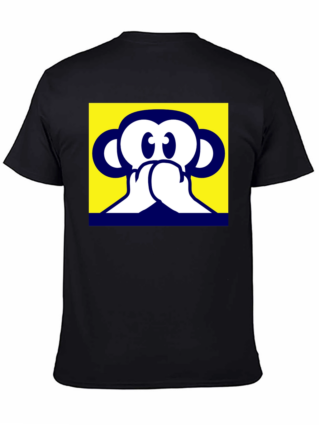Hear No Evil Monkey Graphic T-Shirt