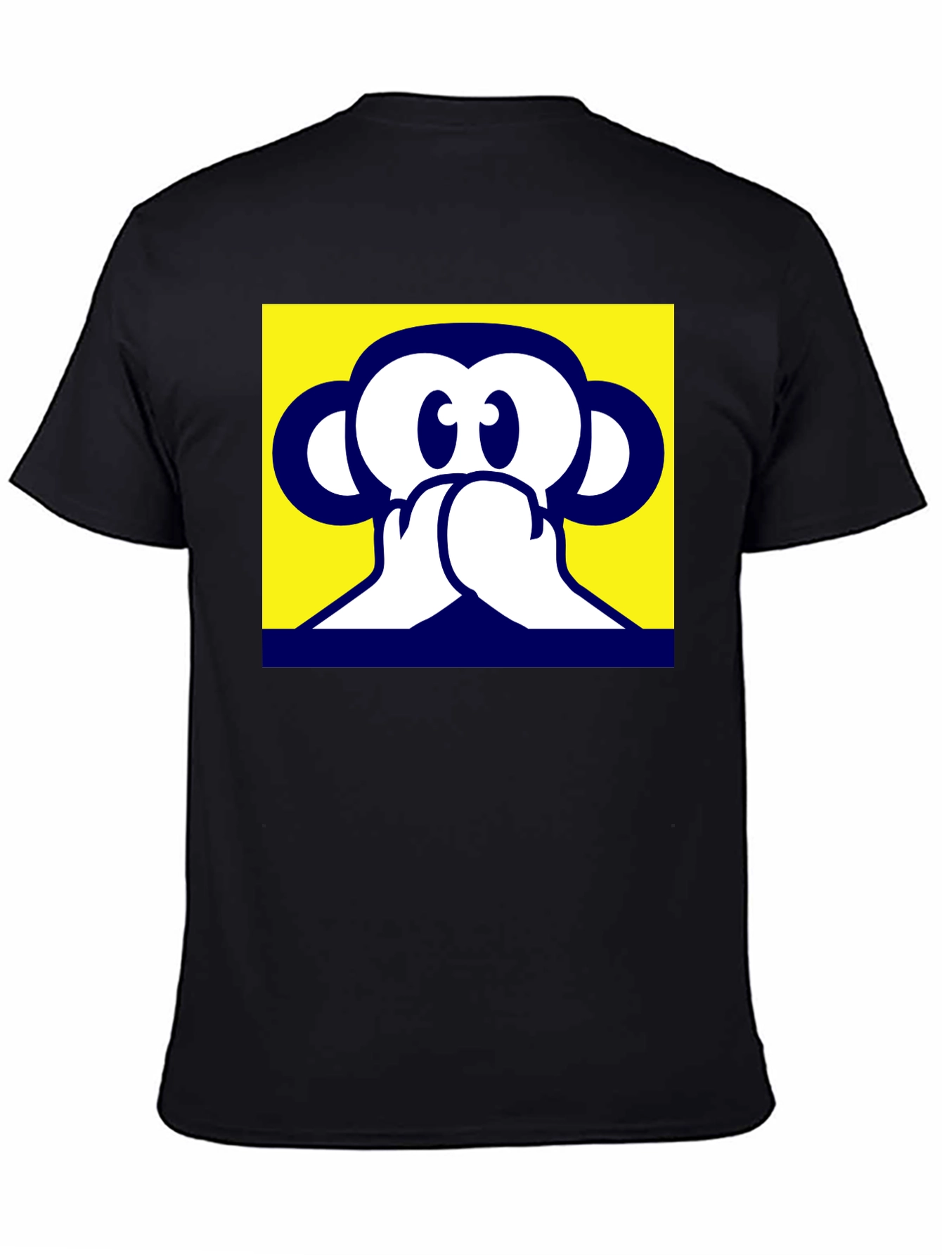 Hear No Evil Monkey Graphic T-Shirt