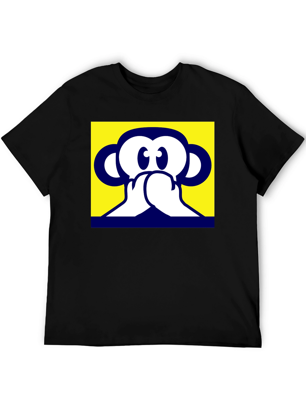 Hear No Evil Monkey Graphic T-Shirt