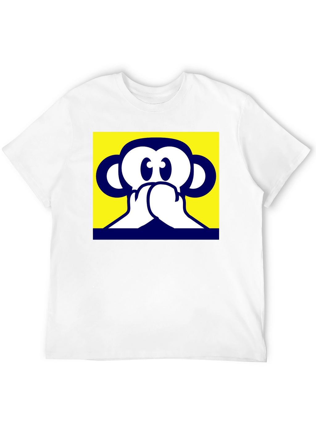 Hear No Evil Monkey Graphic T-Shirt