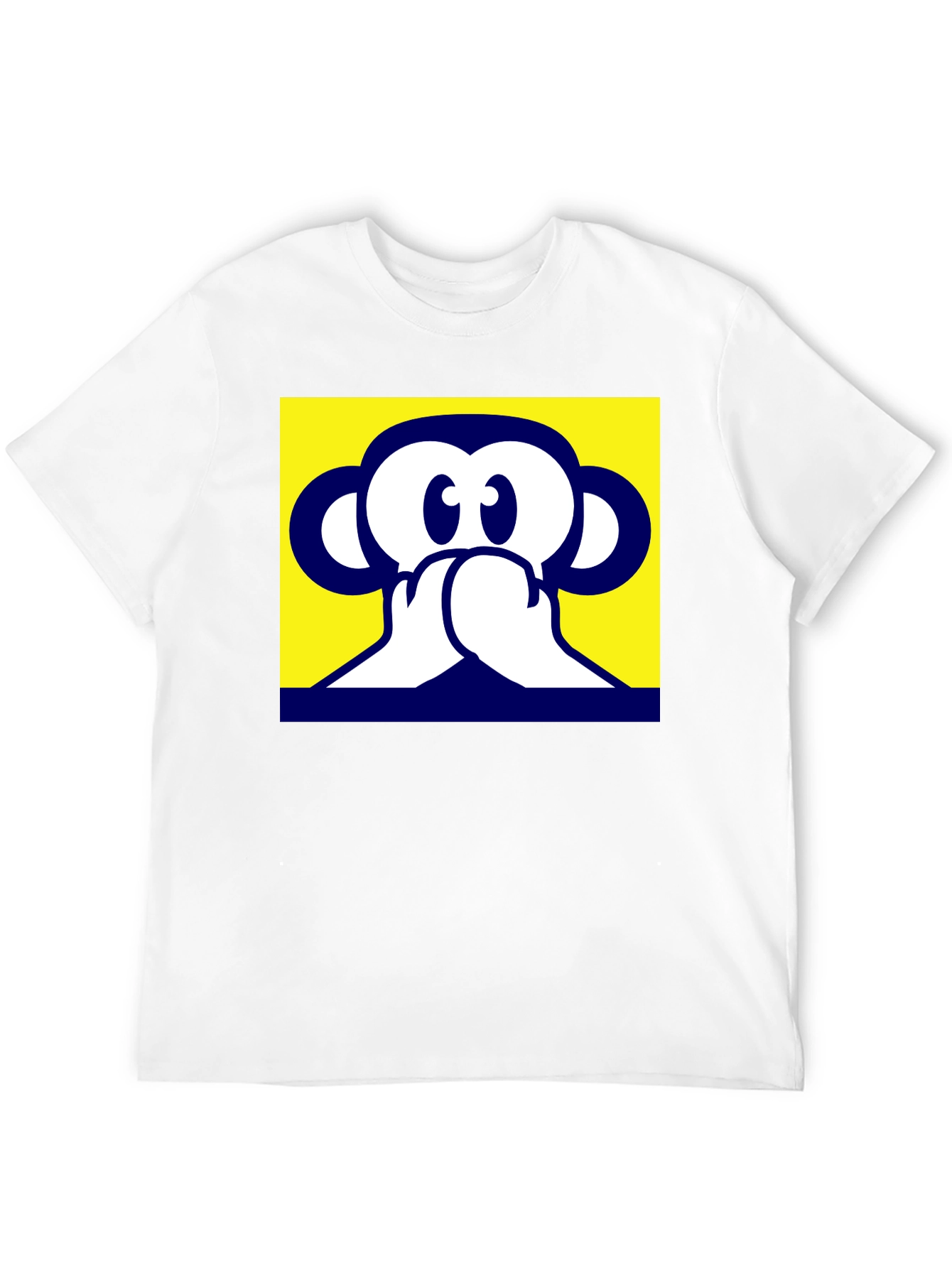 Hear No Evil Monkey Graphic T-Shirt