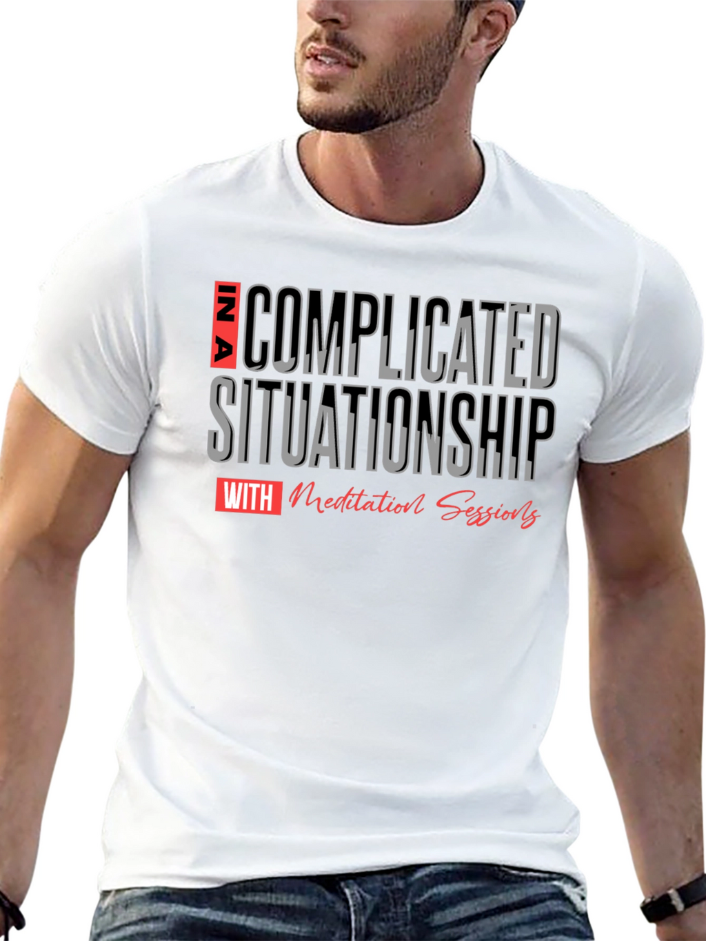 Complicated Situationship Meditation T-Shirt
