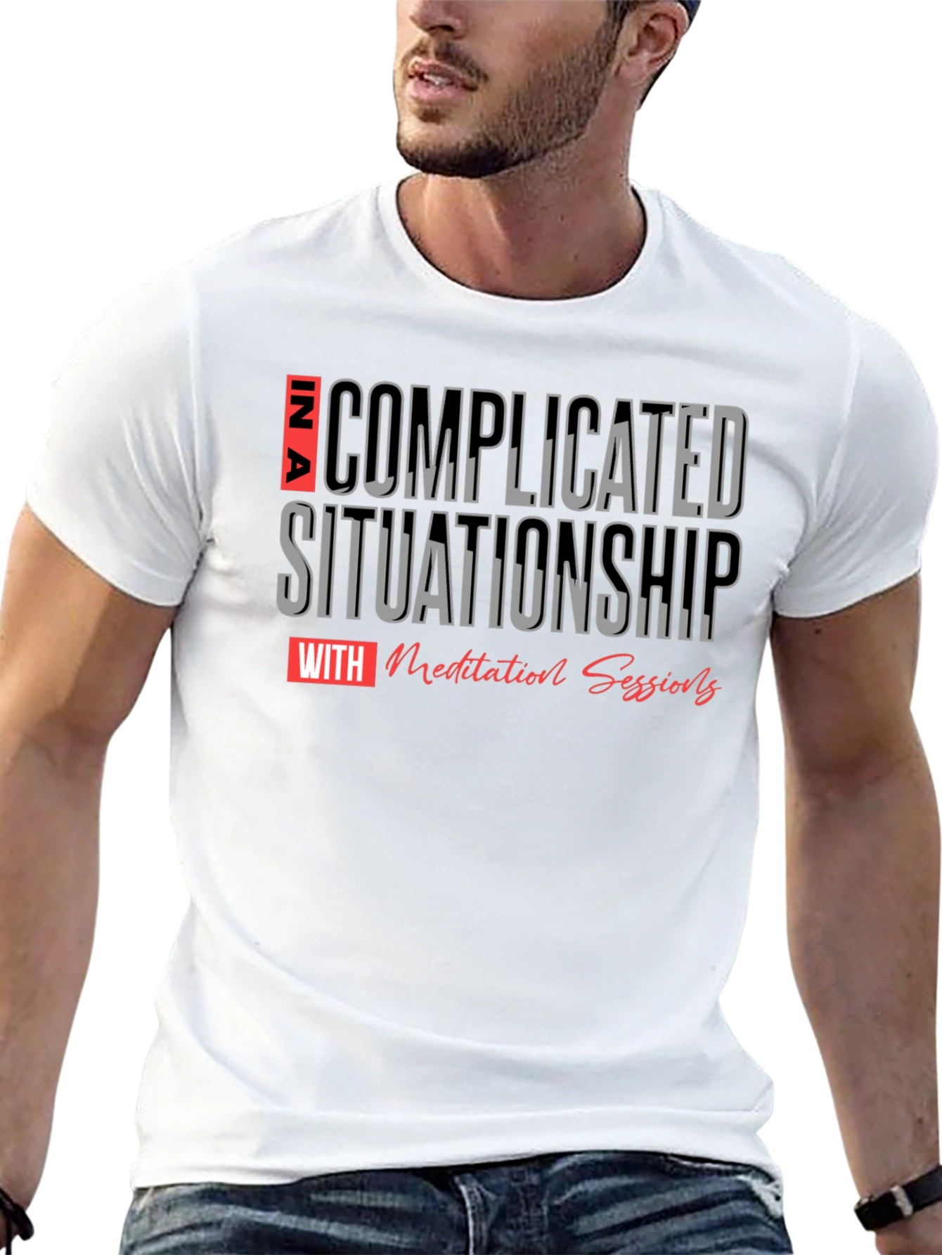 Complicated Situationship Meditation T-Shirt