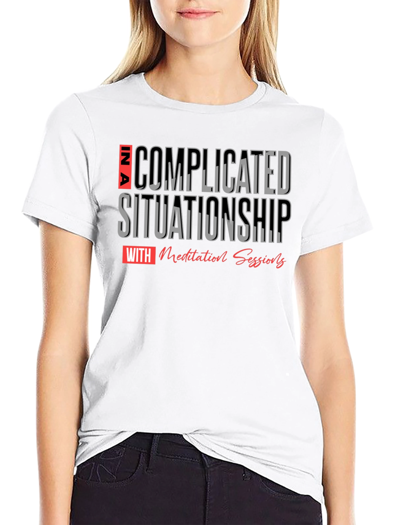 Complicated Situationship Meditation T-Shirt