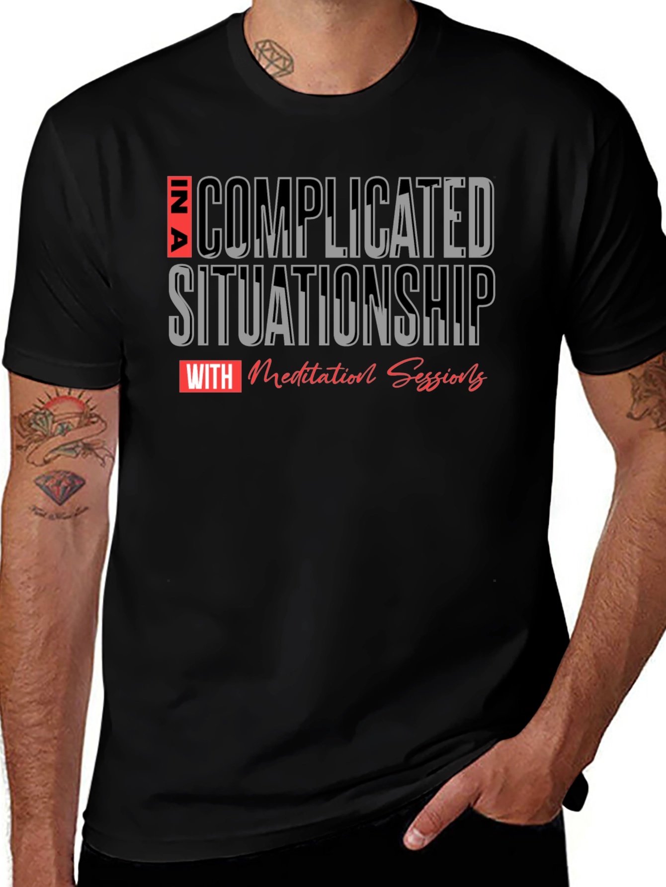 Complicated Situationship Meditation T-Shirt
