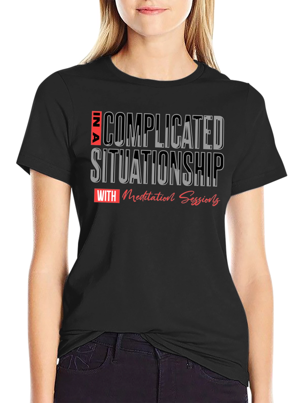 Complicated Situationship Meditation T-Shirt