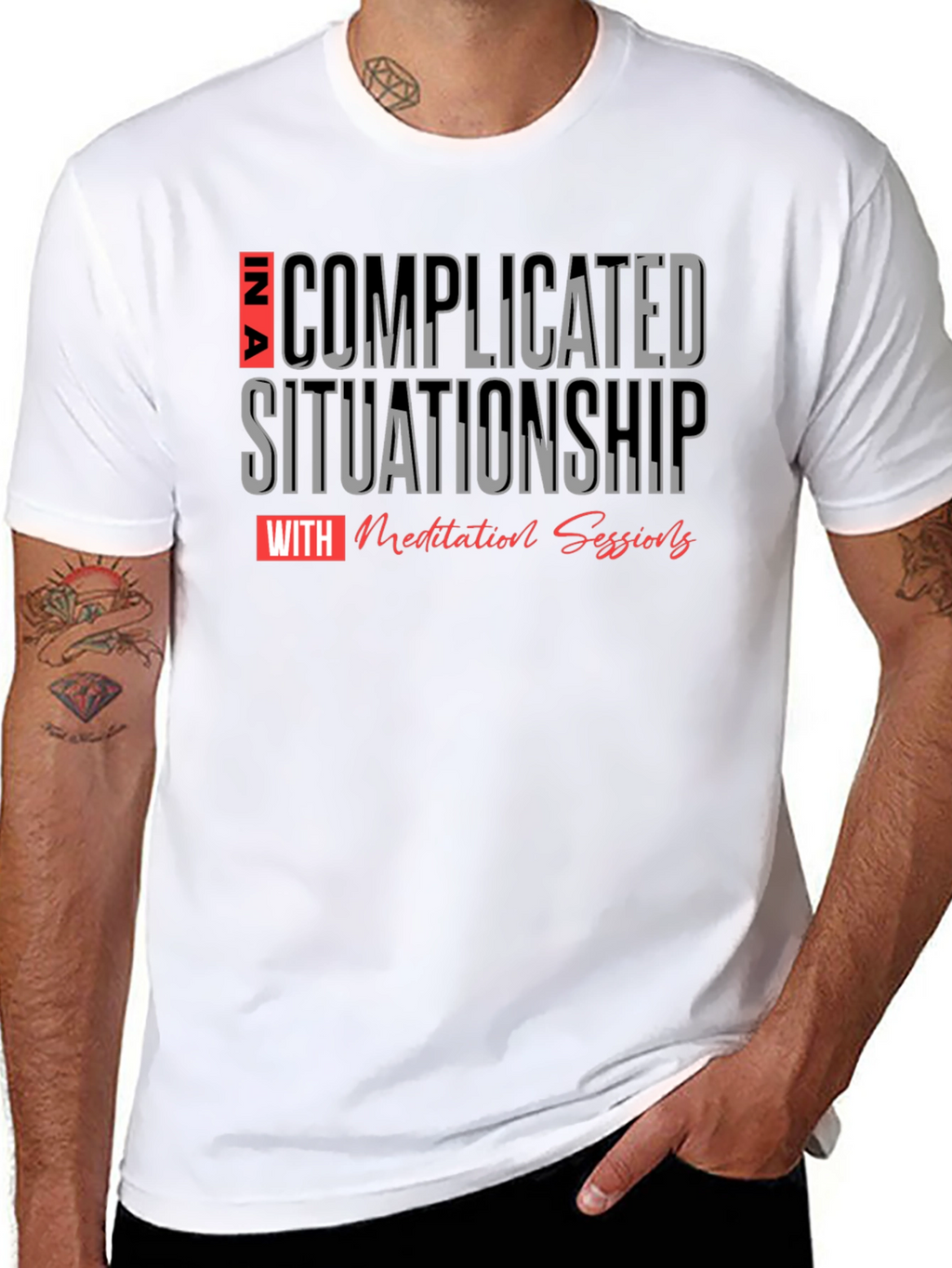 Complicated Situationship Meditation T-Shirt