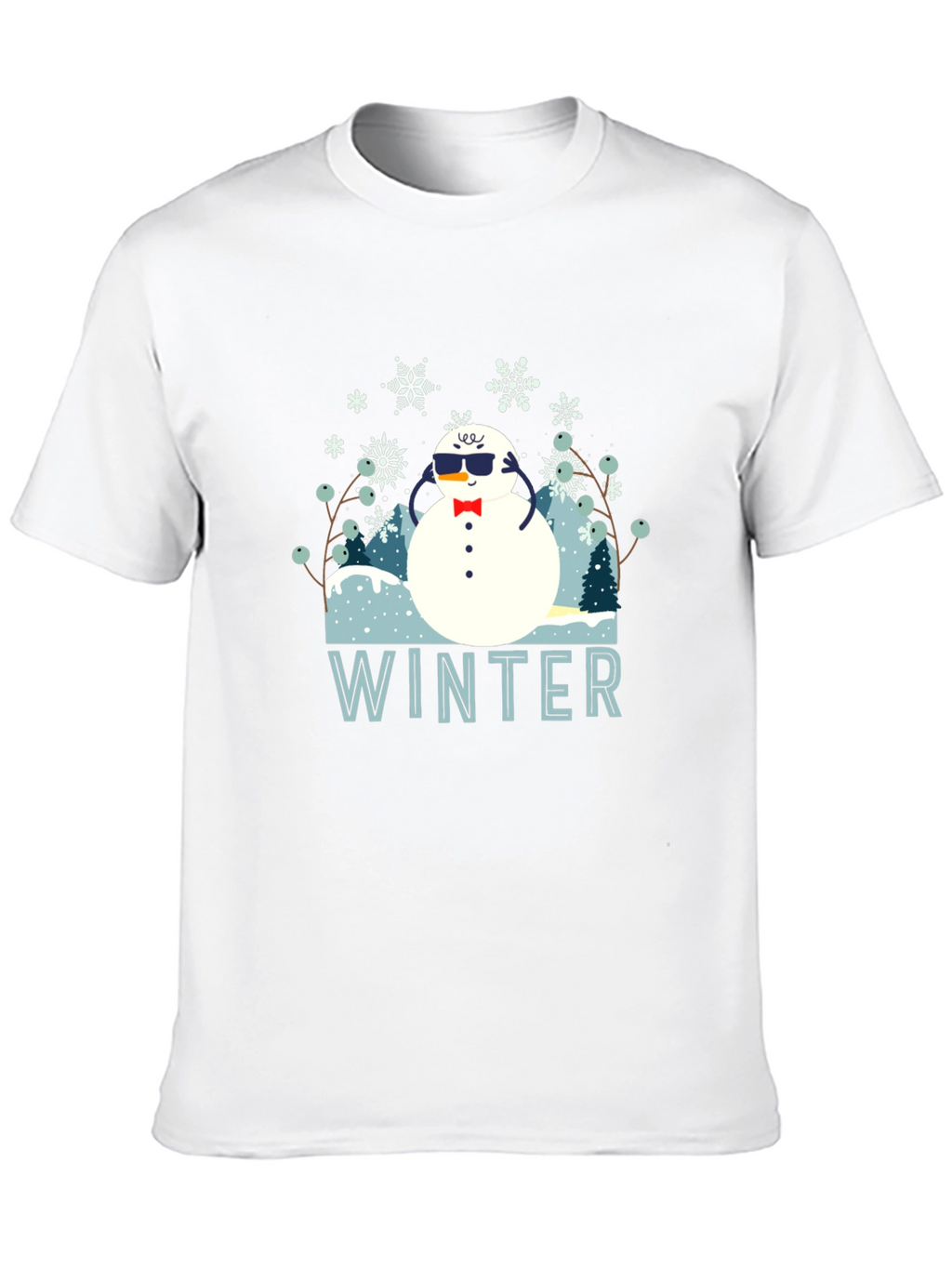 Cool Winter Snowman T-Shirt