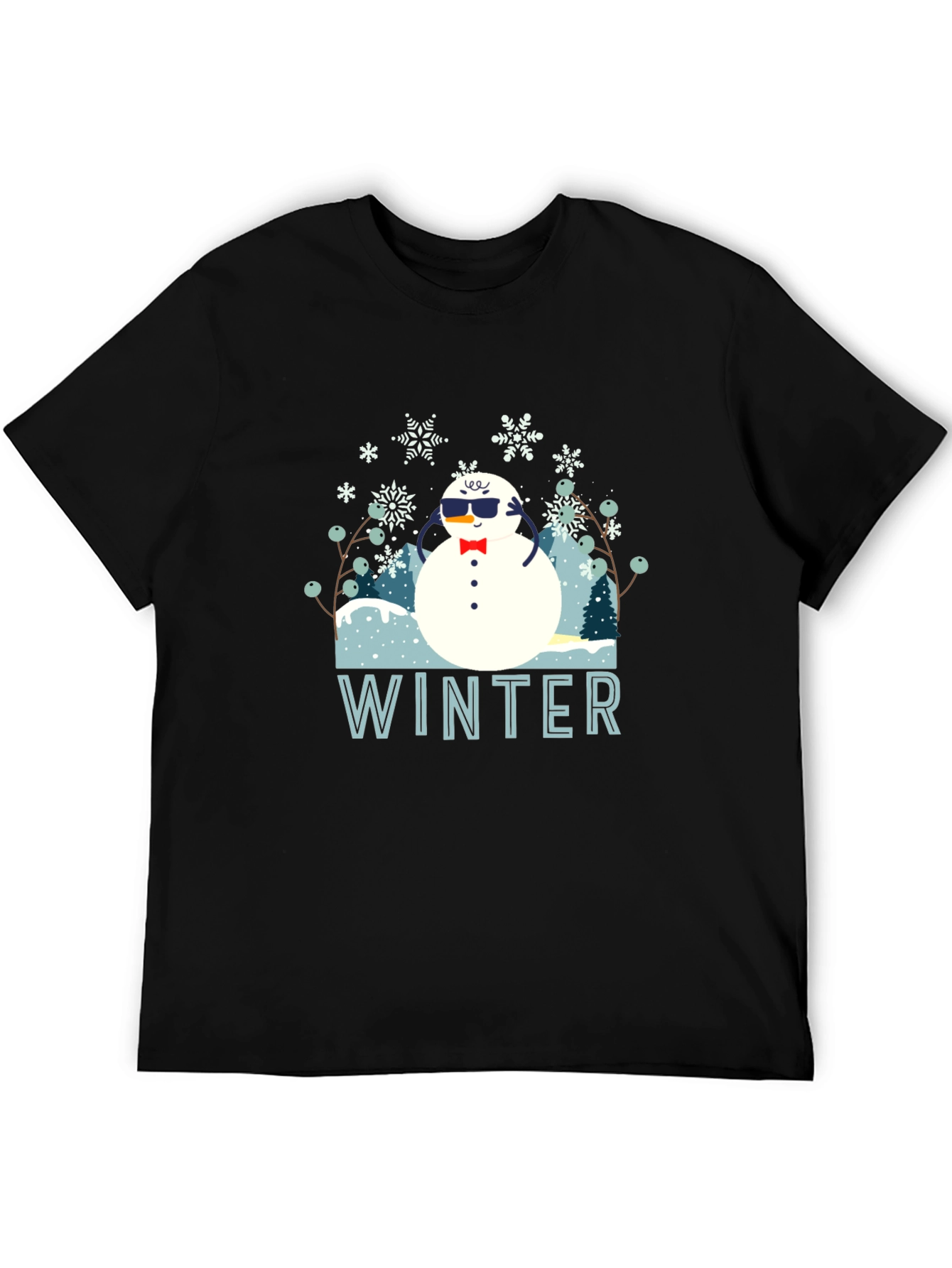 Cool Winter Snowman T-Shirt