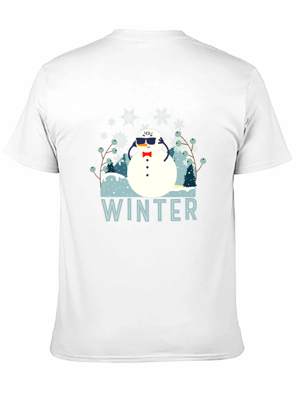 Cool Winter Snowman T-Shirt