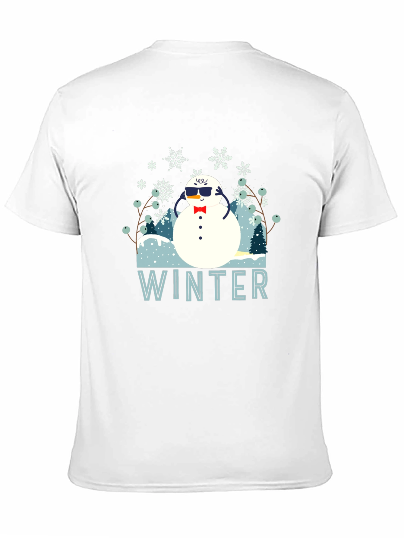 Cool Winter Snowman T-Shirt