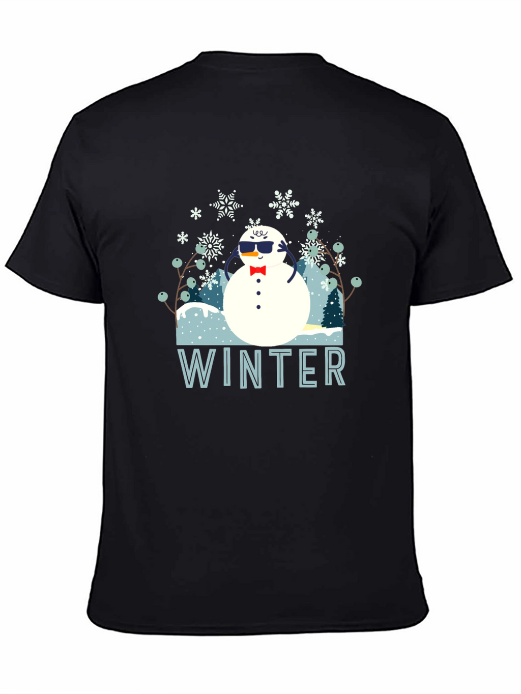 Cool Winter Snowman T-Shirt