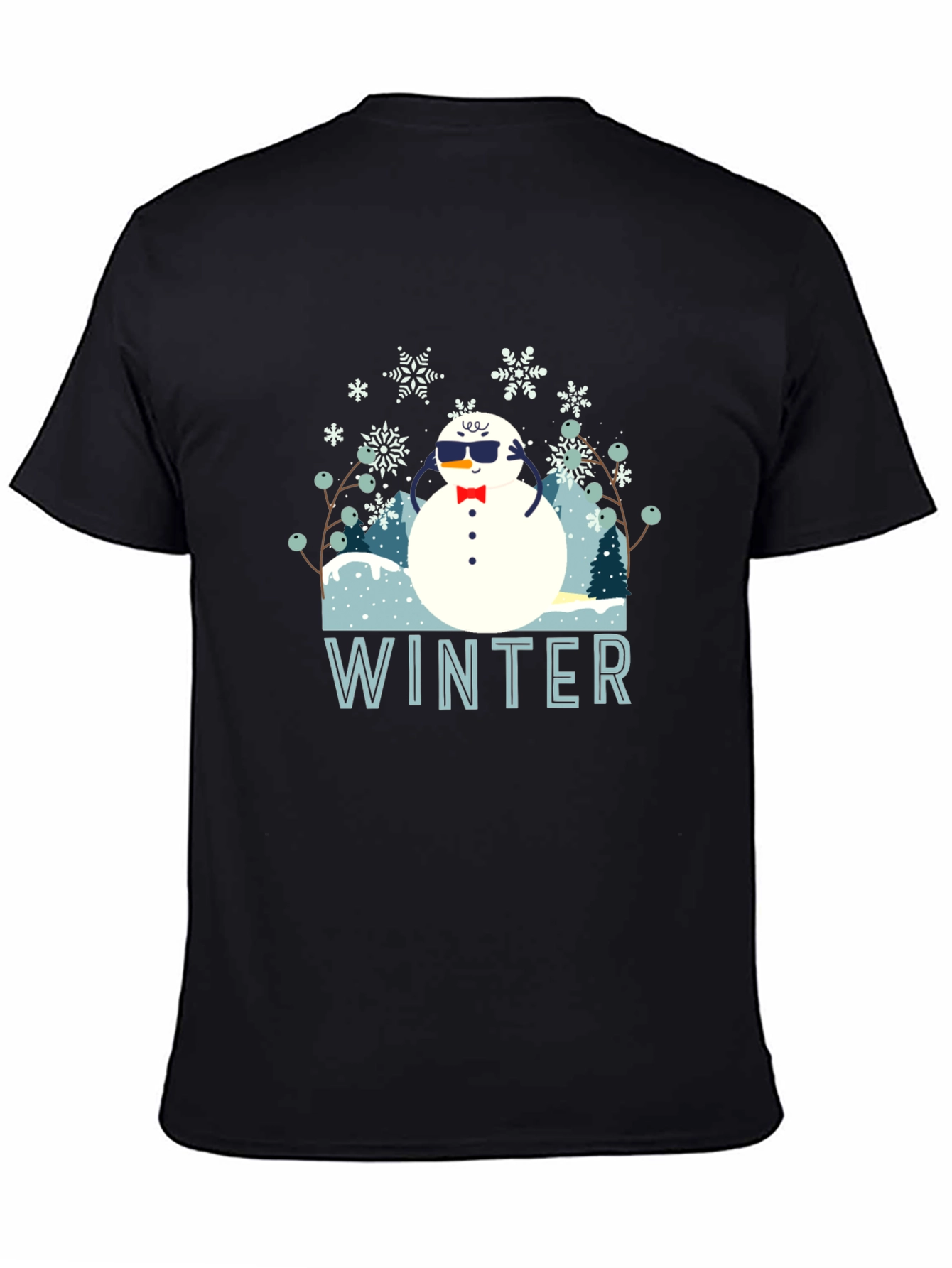 Cool Winter Snowman T-Shirt