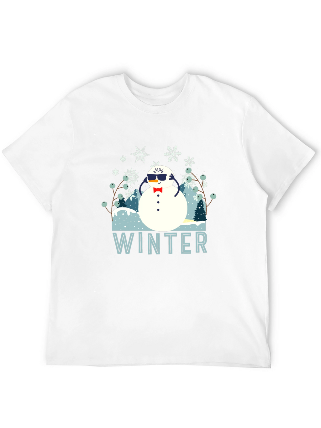 Cool Winter Snowman T-Shirt