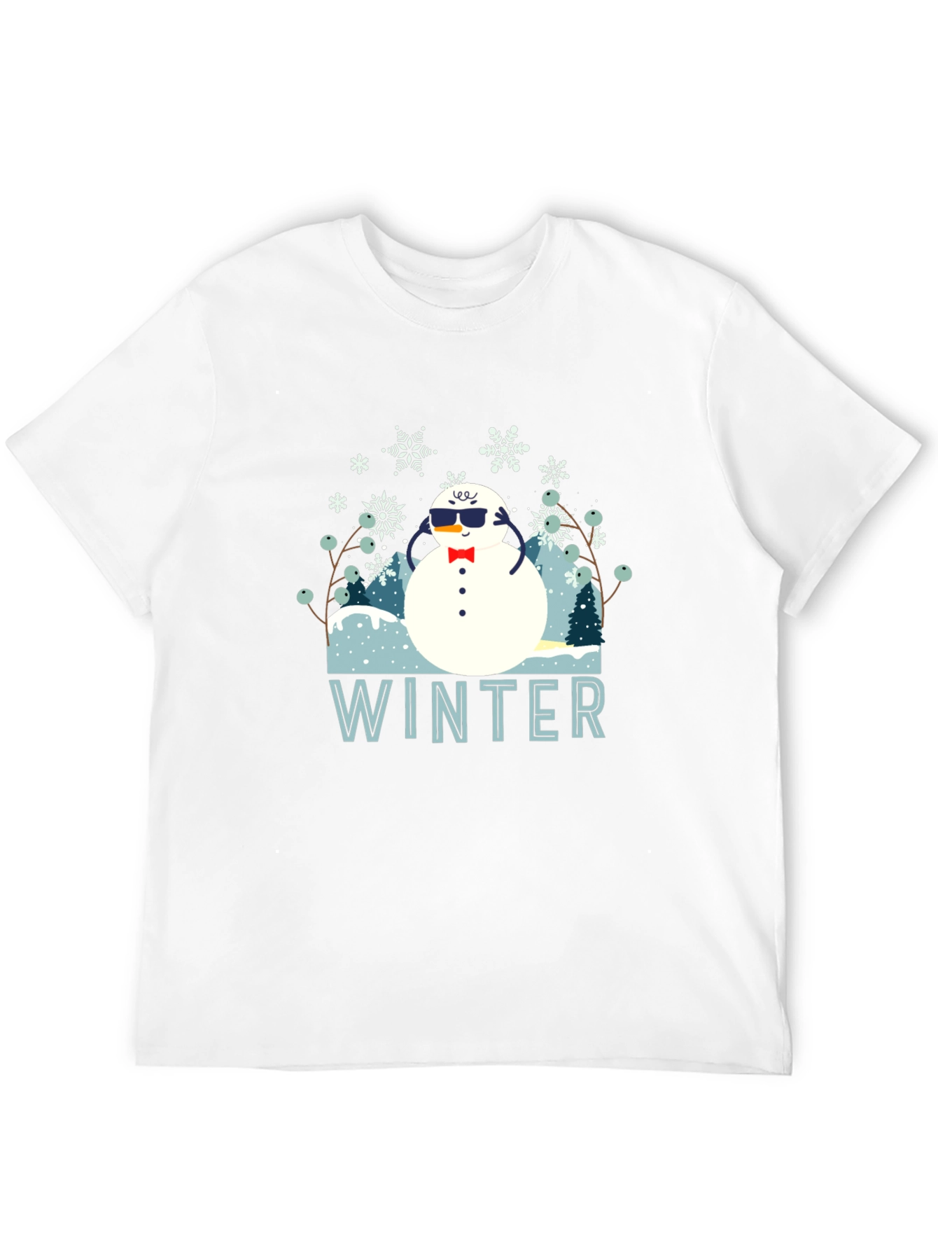 Cool Winter Snowman T-Shirt