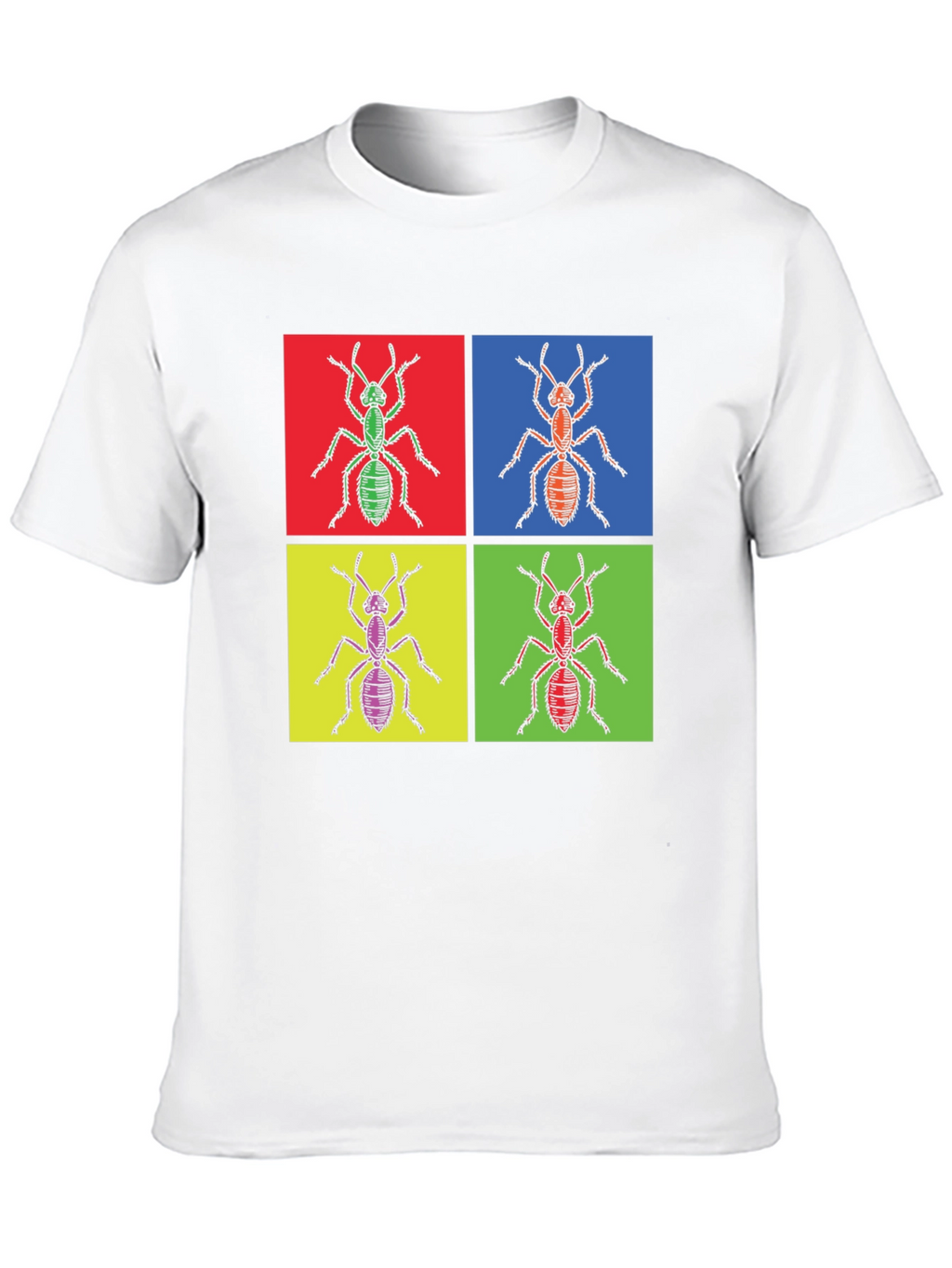 Pop Art Ant T-Shirt - Unique Graphic Tee