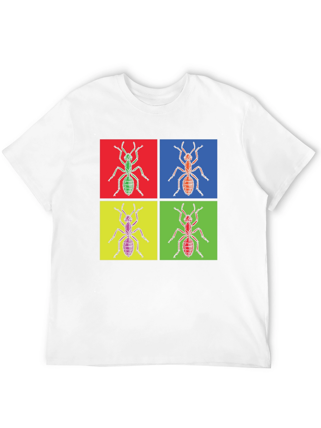Pop Art Ant T-Shirt - Unique Graphic Tee