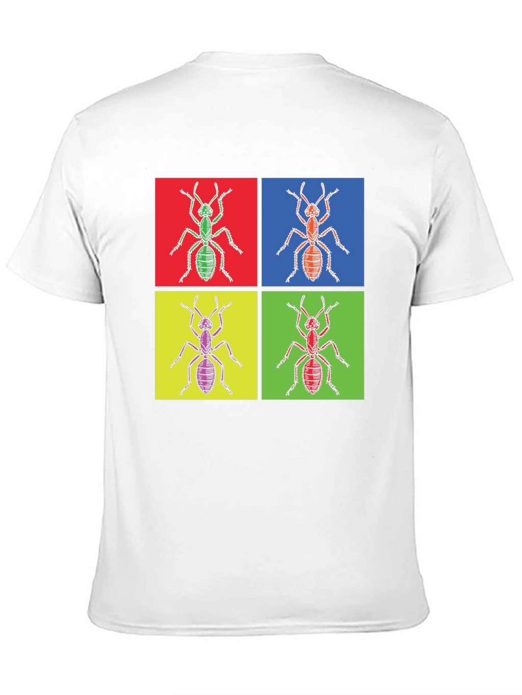 Pop Art Ant T-Shirt - Unique Graphic Tee