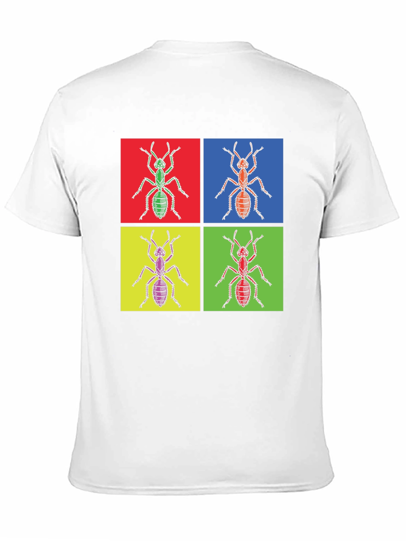 Pop Art Ant T-Shirt - Unique Graphic Tee