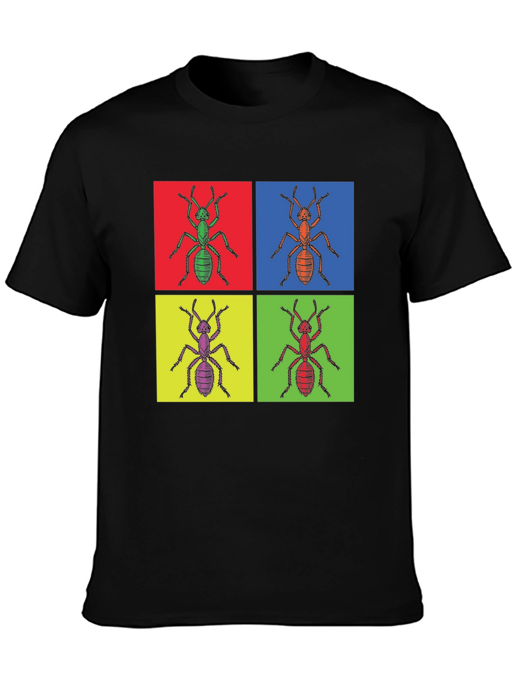 Pop Art Ant T-Shirt - Unique Graphic Tee