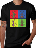 Pop Art Ant T-Shirt - Unique Graphic Tee