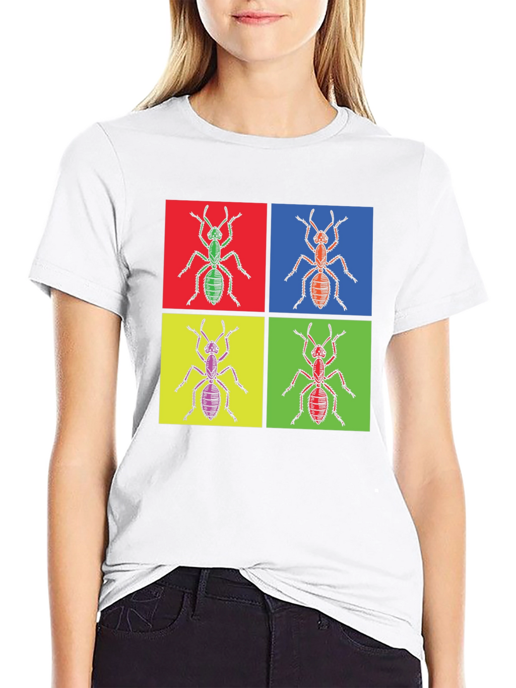Pop Art Ant T-Shirt - Unique Graphic Tee
