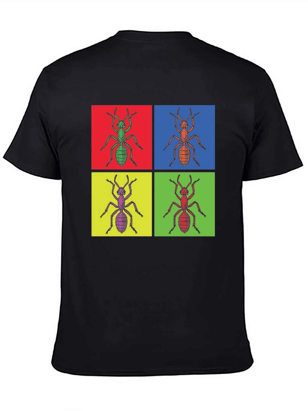 Pop Art Ant T-Shirt - Unique Graphic Tee