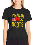 Jamaican Roots T-Shirt Black