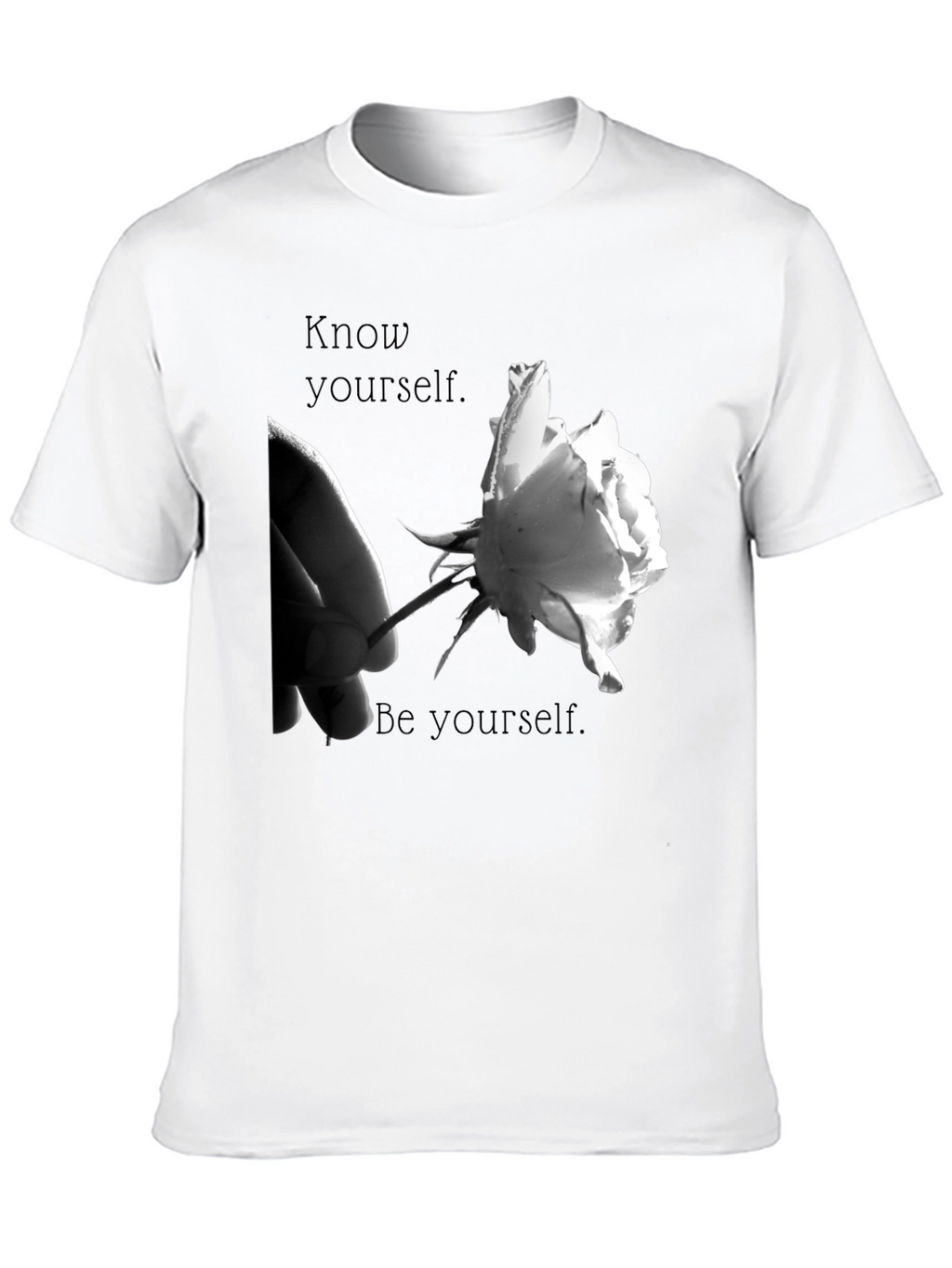 Know Yourself Graphic T-Shirt - Black
