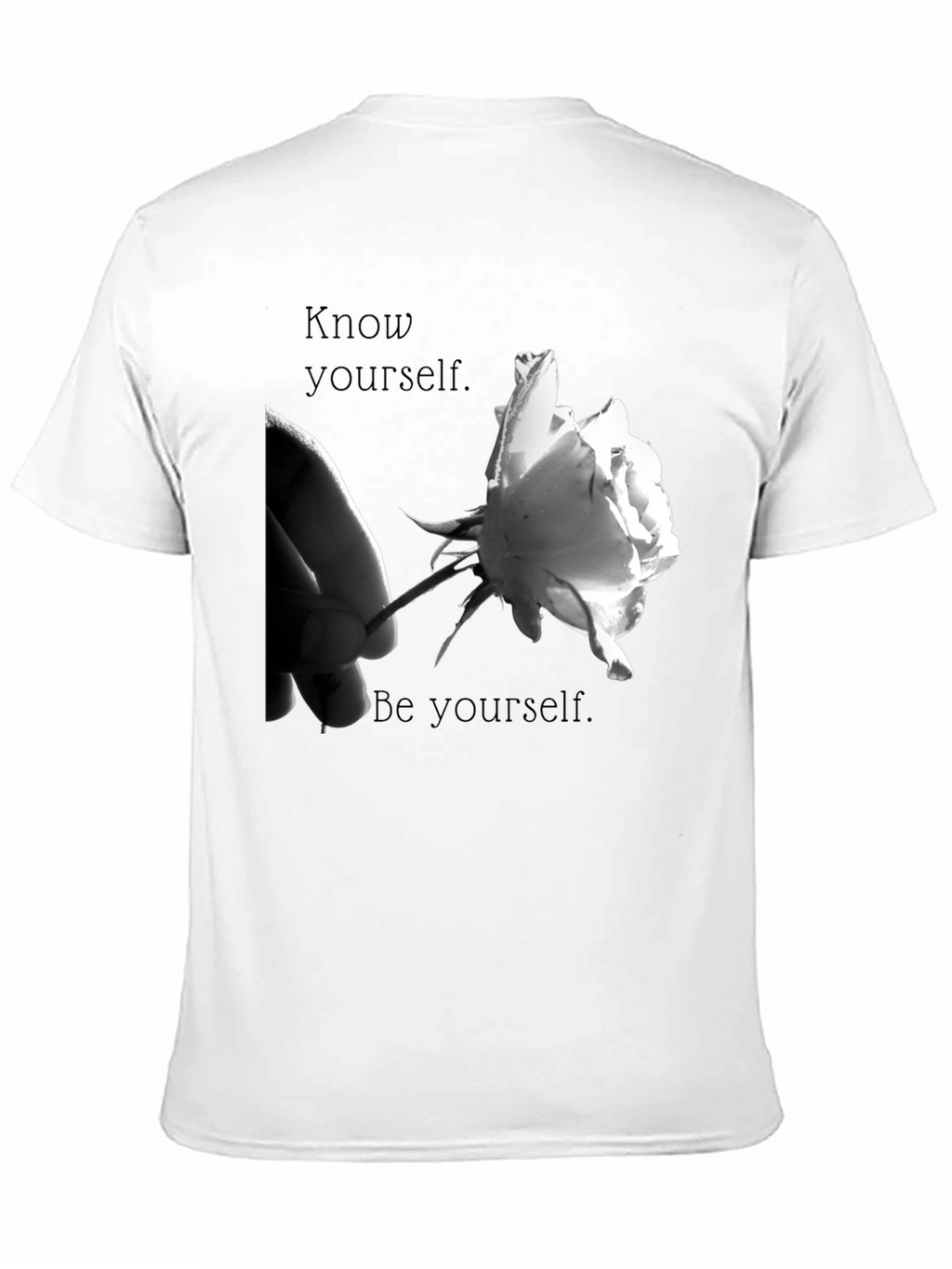 Know Yourself Graphic T-Shirt - Black