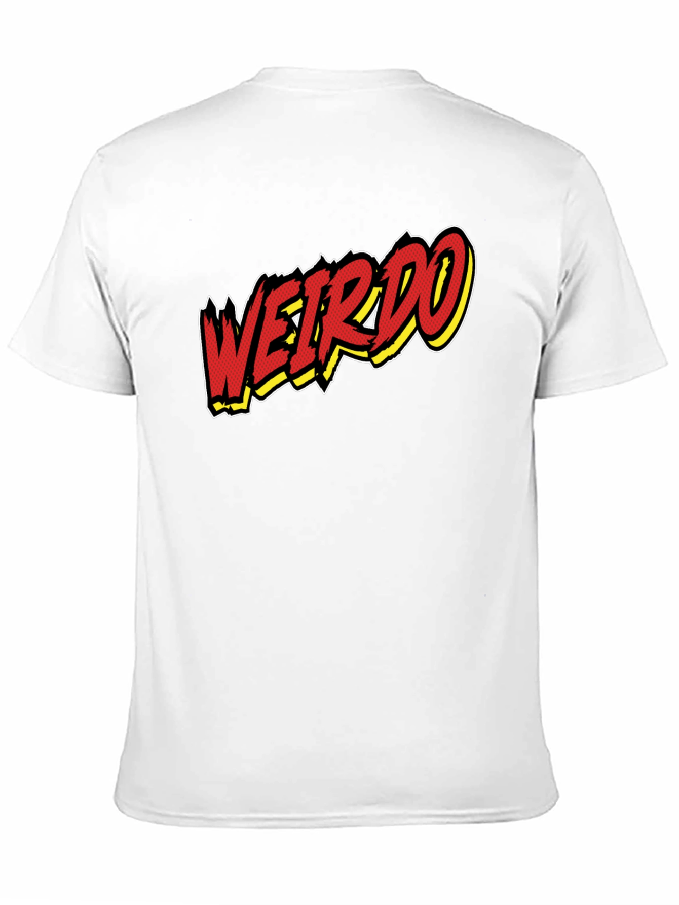 Weirdo Graphic Print Black T-Shirt