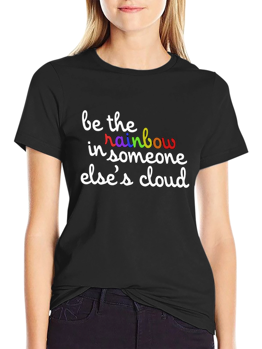 Be the Rainbow Graphic Tee