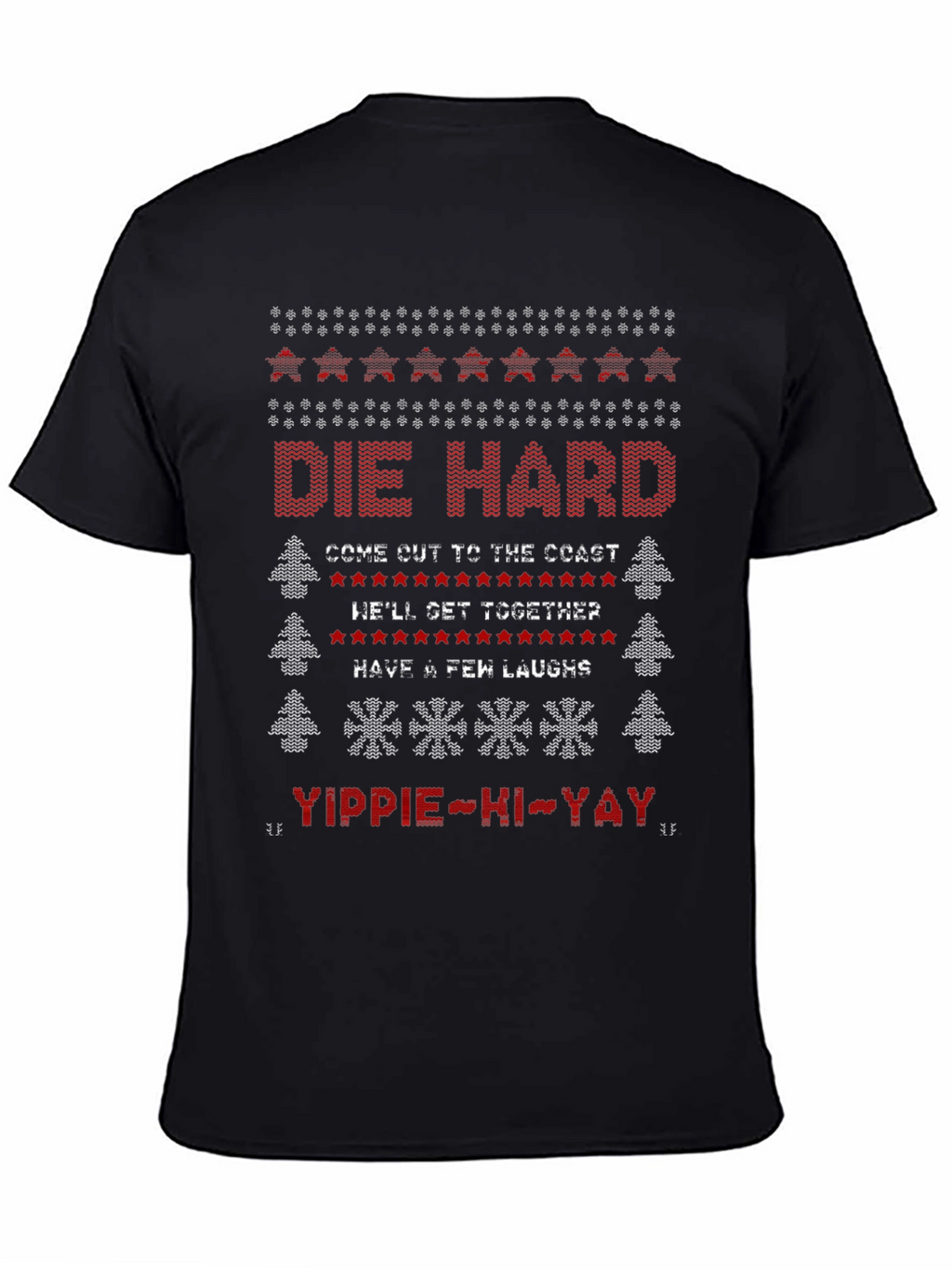 Die Hard Christmas Sweater Graphic Tee