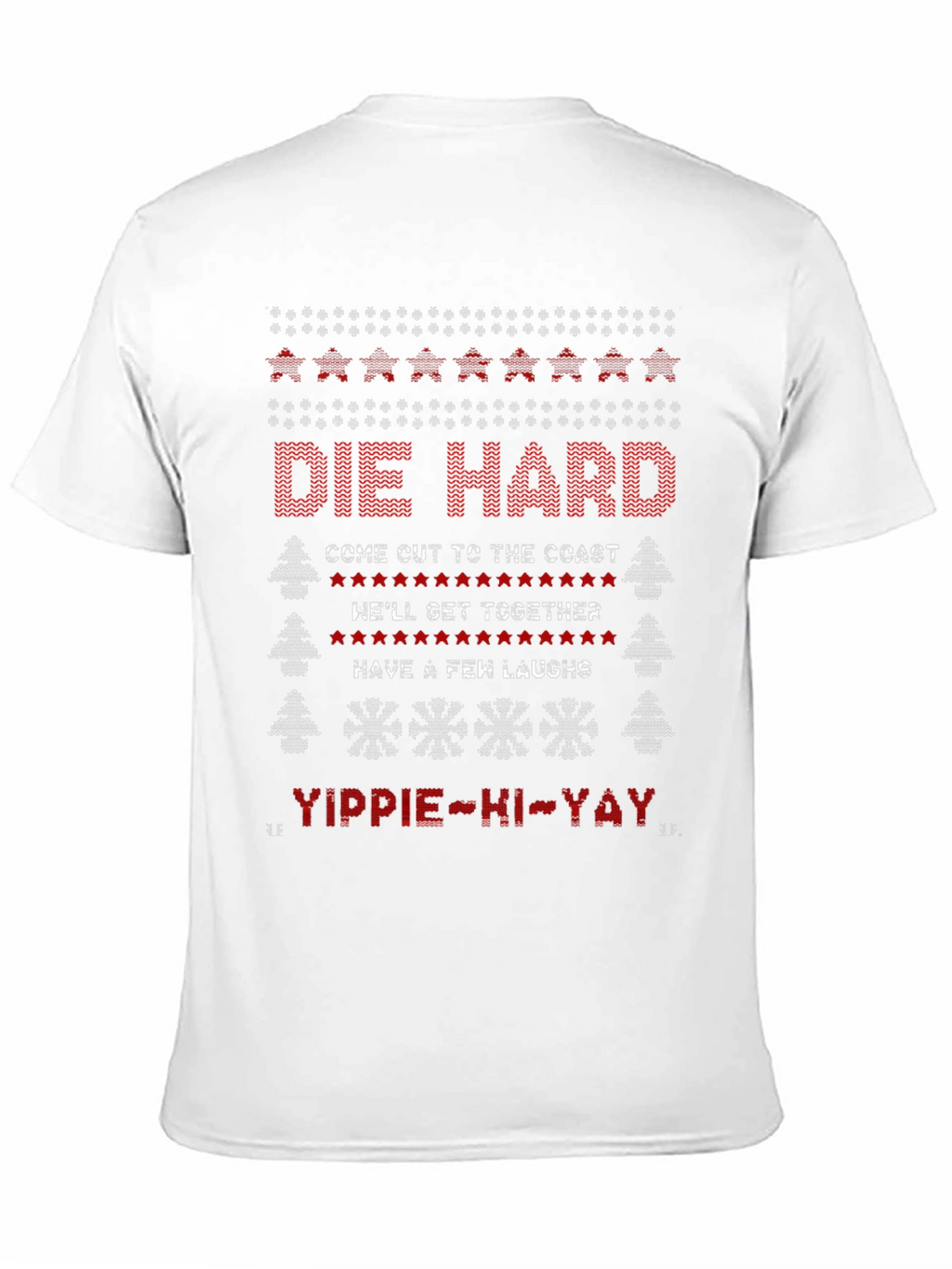 Die Hard Christmas Sweater Graphic Tee