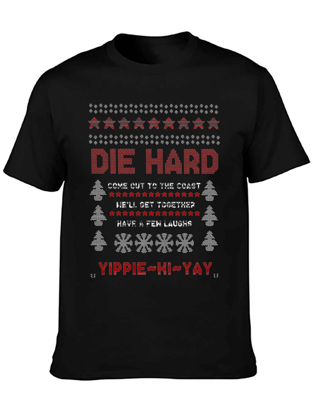 Die Hard Christmas Sweater Graphic Tee
