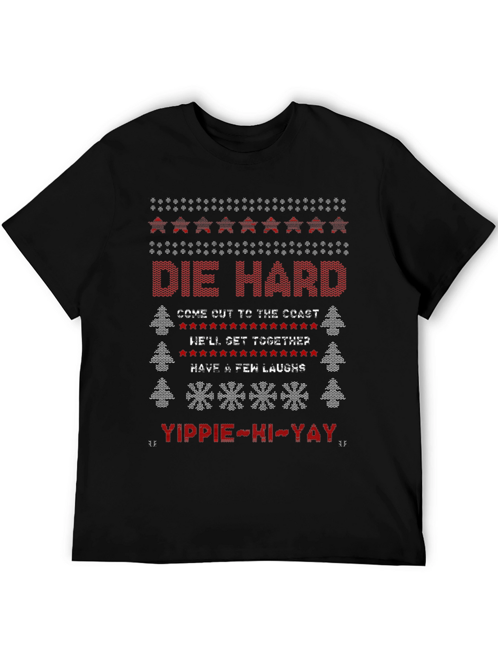 Die Hard Christmas Sweater Graphic Tee