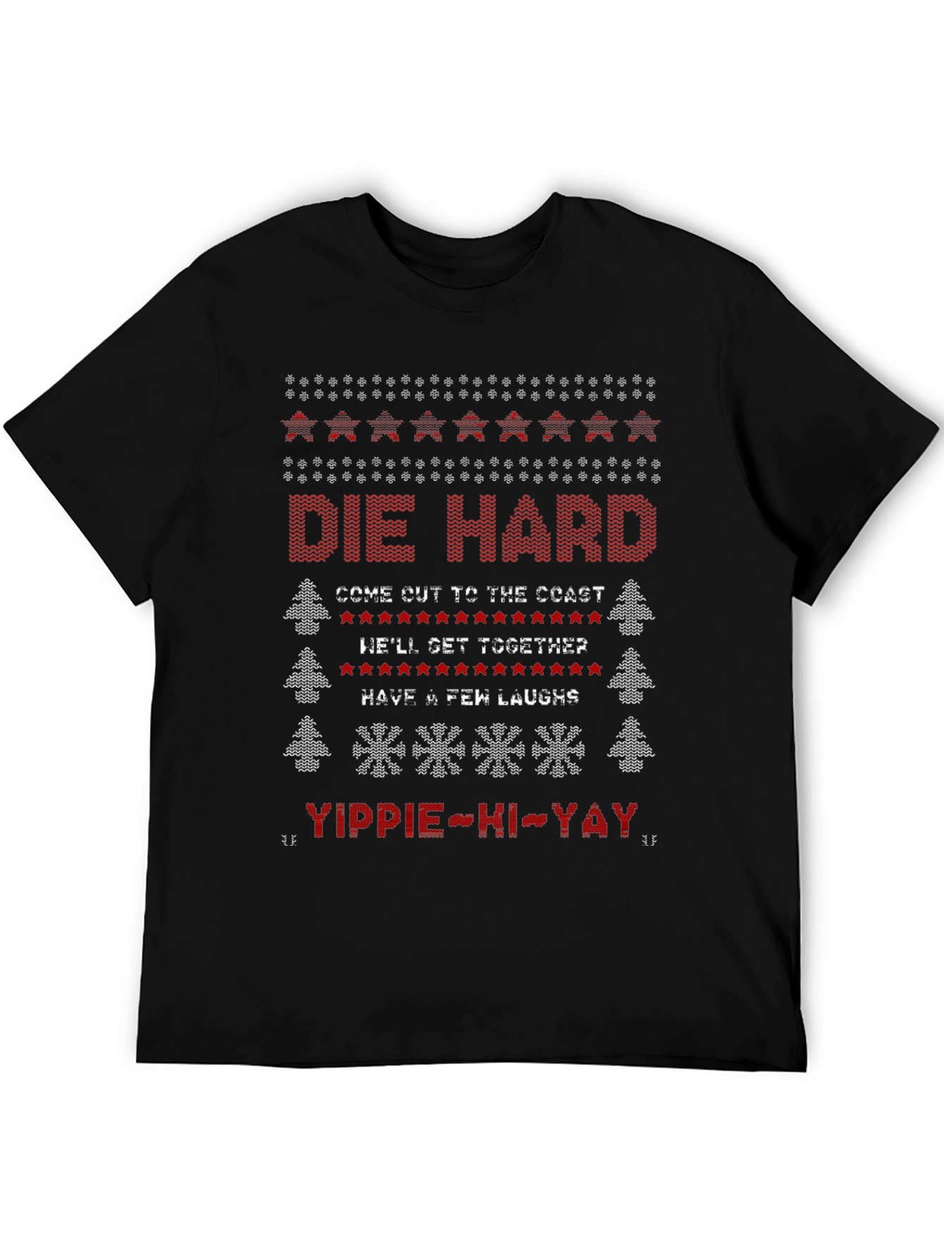 Die Hard Christmas Sweater Graphic Tee