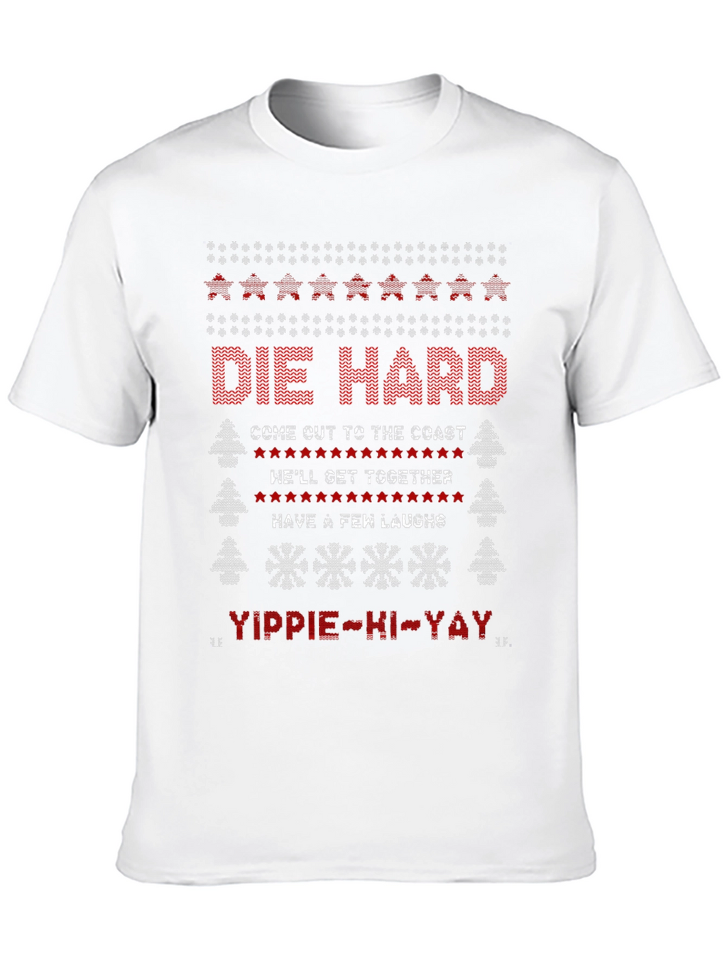 Die Hard Christmas Sweater Graphic Tee