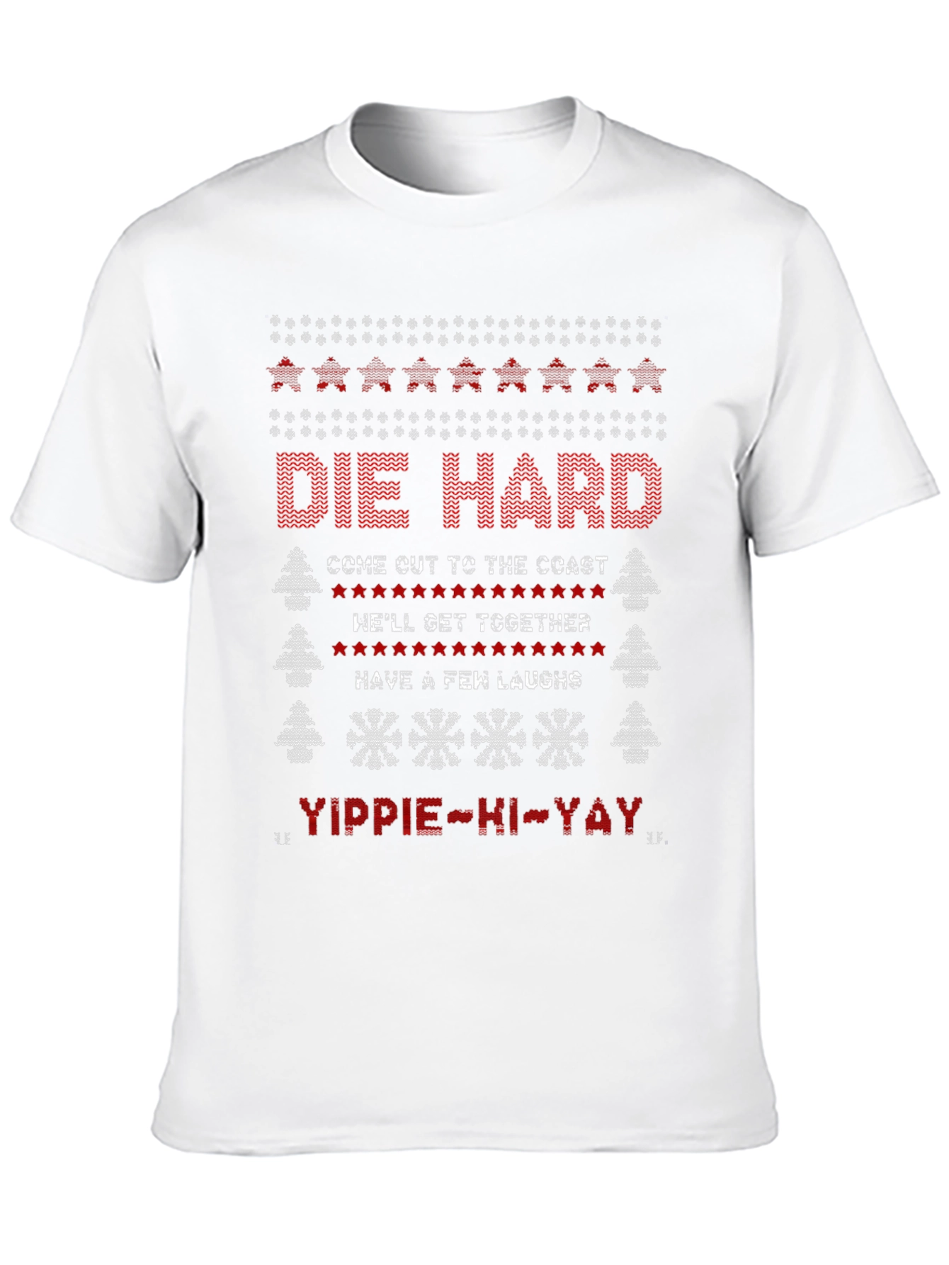 Die Hard Christmas Sweater Graphic Tee