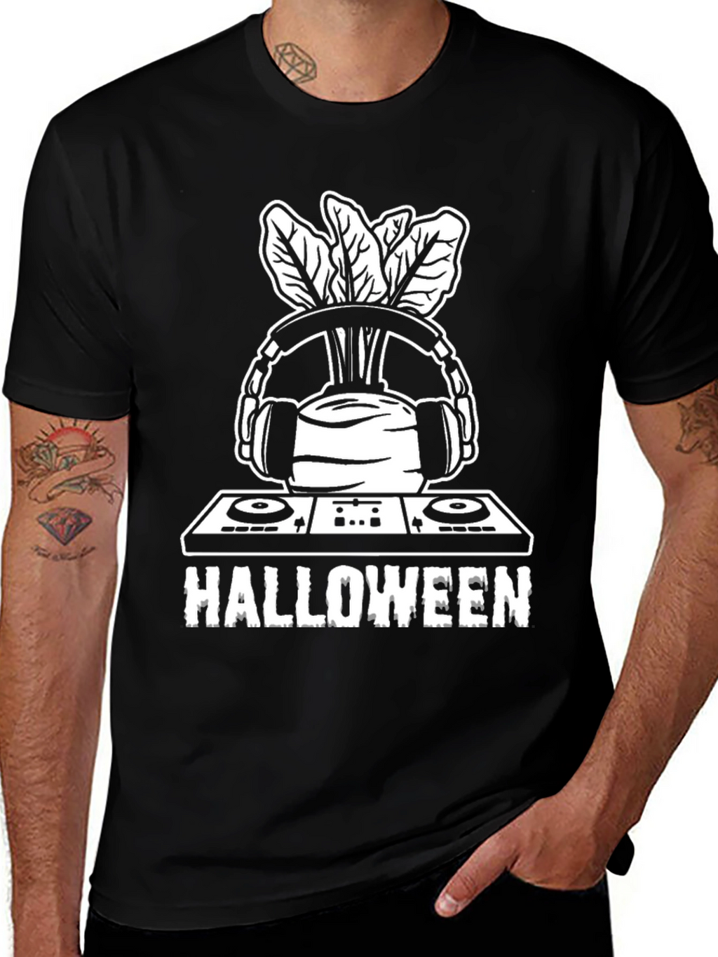 Halloween Beet DJ T-Shirt