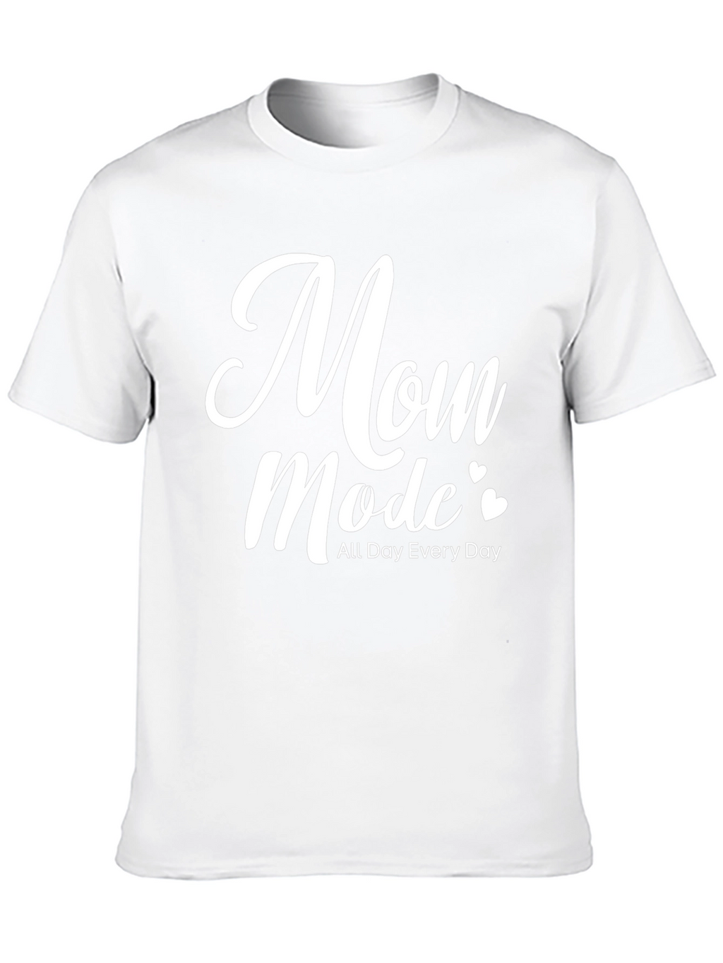 Mom Mode All Day Every Day Black Tee