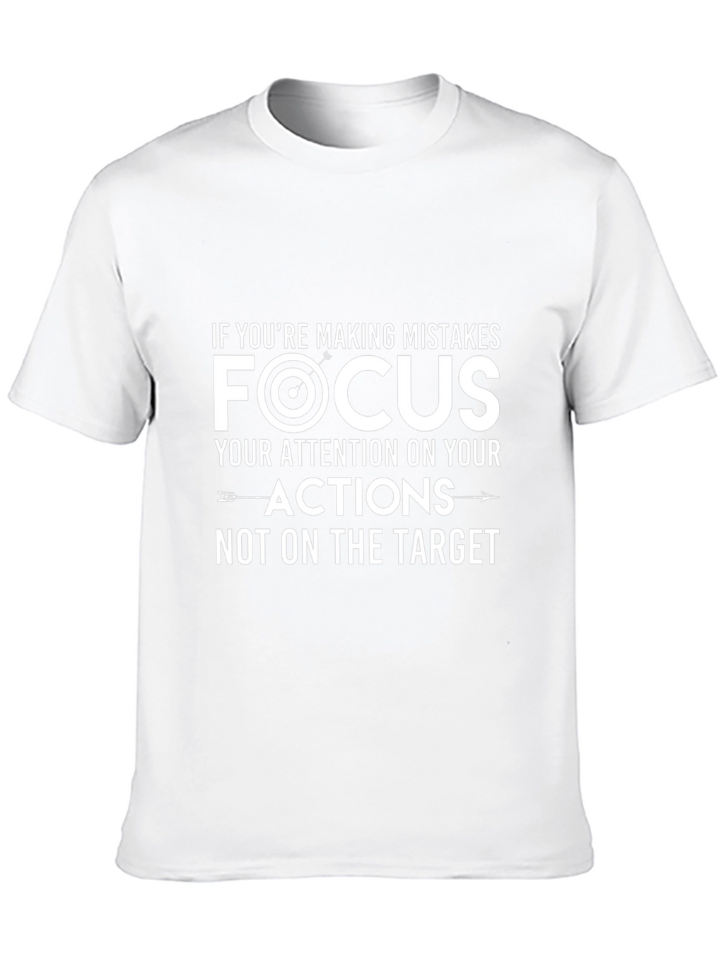 Focus Graphic Tee - Motivational T-Shirt