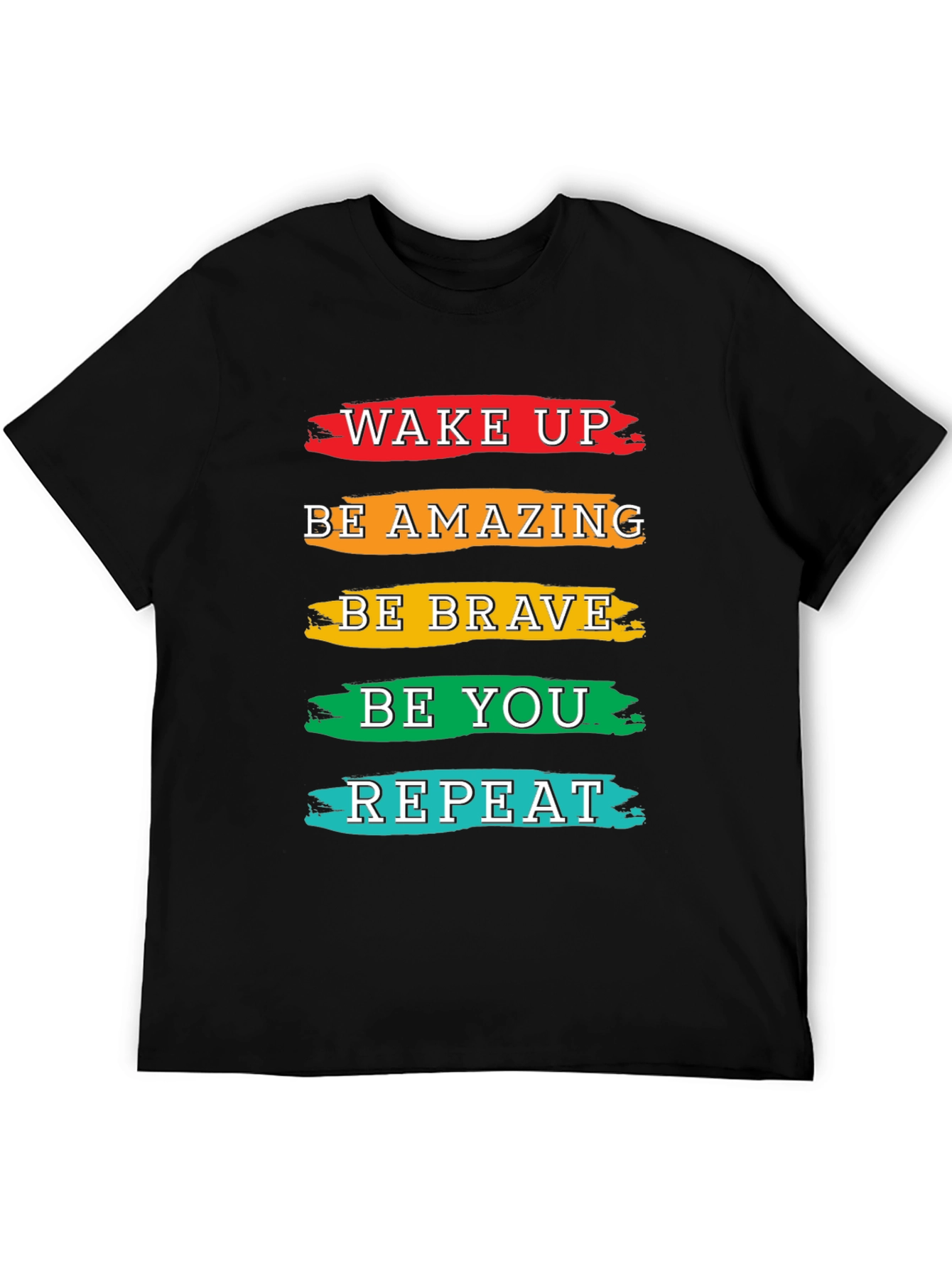 Inspirational T-Shirt: Wake Up Be Amazing