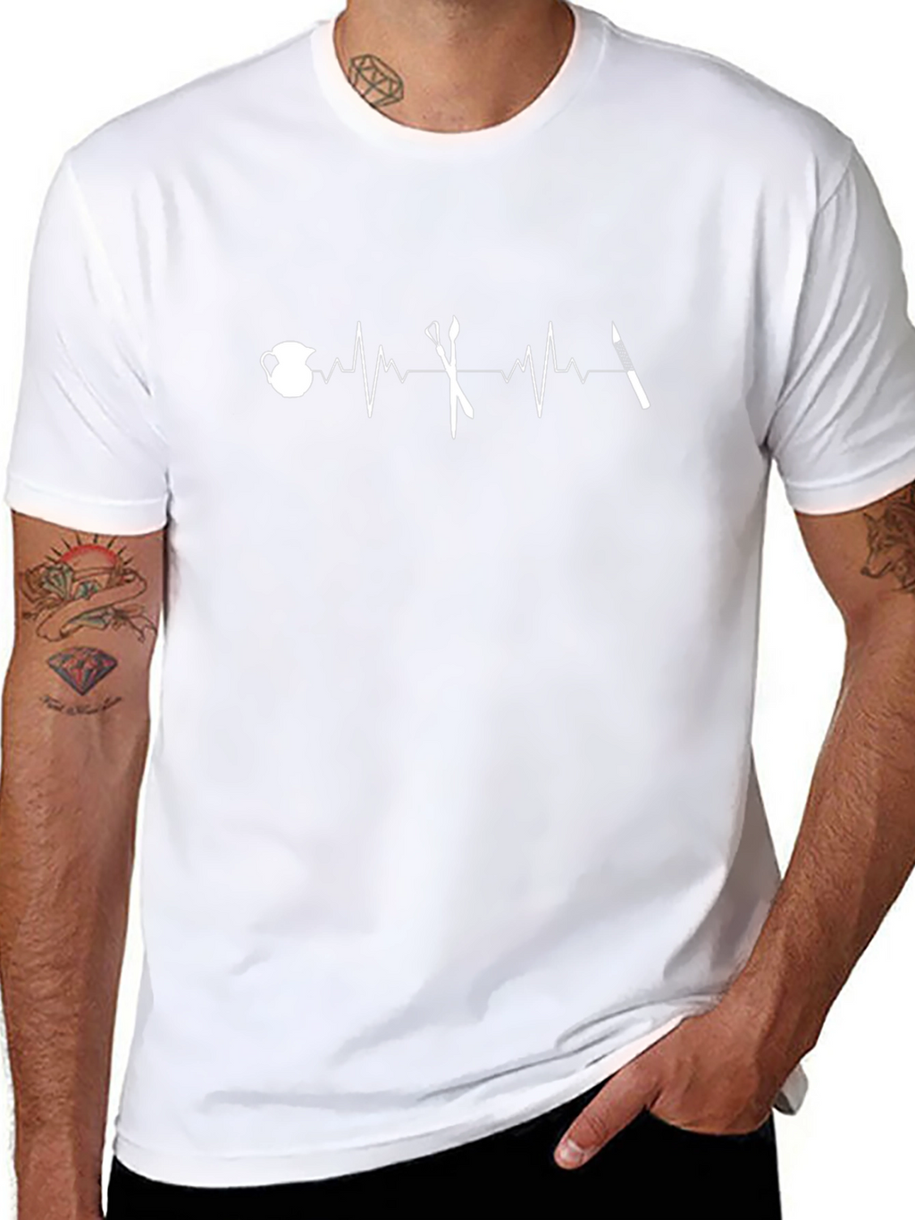 Artist Heartbeat T-Shirt - Creative Hobby Tee