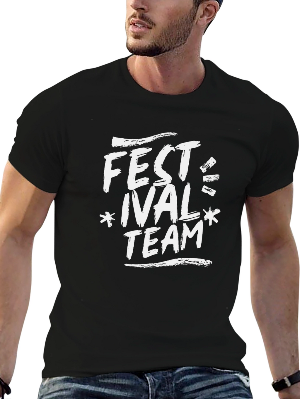 Festival Team Black T-Shirt