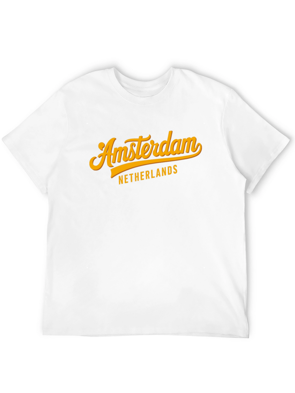 Amsterdam Netherlands Graphic Tee - Stylish Black T-Shirt